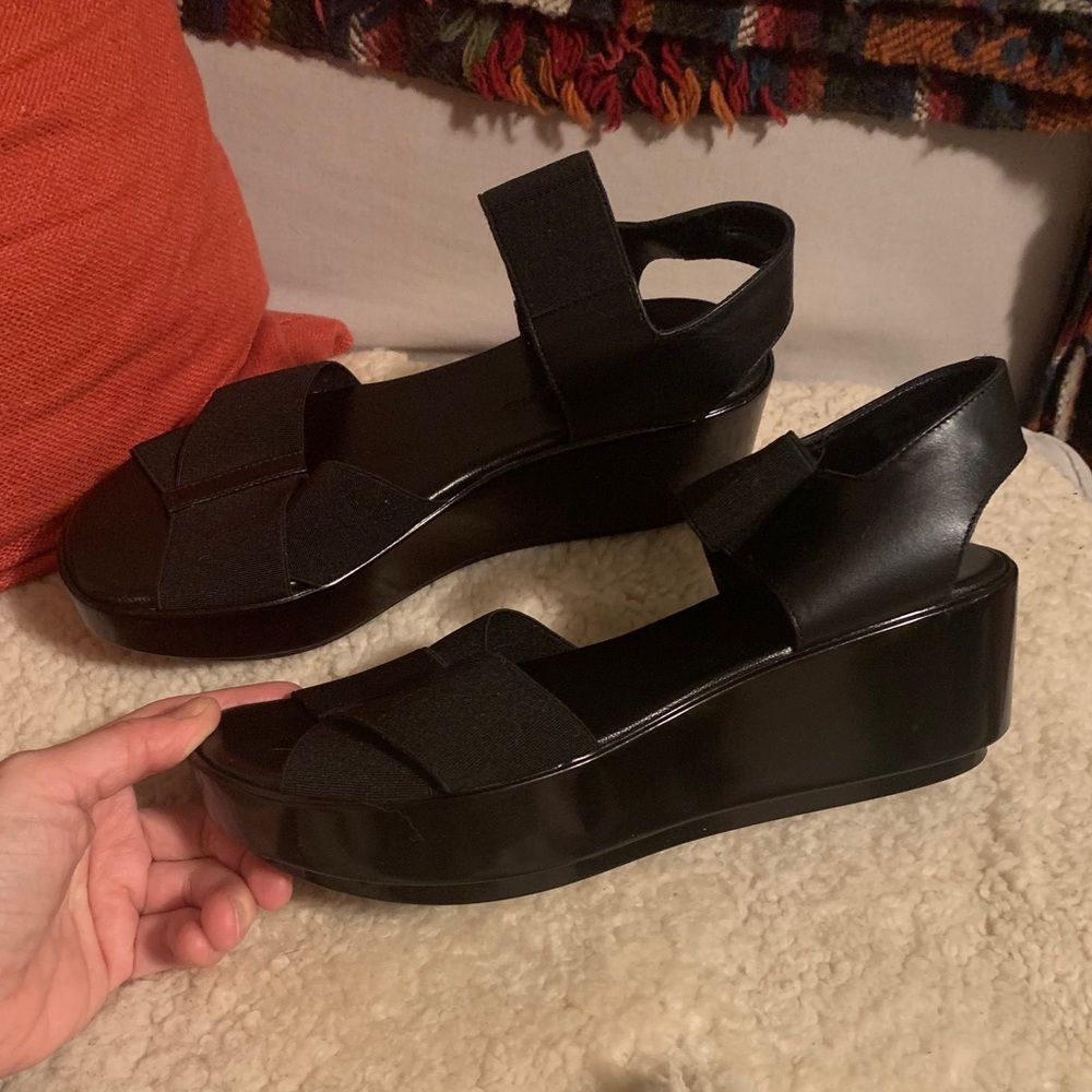 ROBERT CLERGERIE Platform Sandals Sz 7